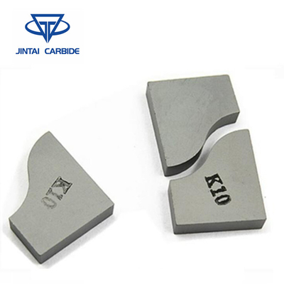 China Tungsten Carbide Brazed Tips Type C4 For Making Grooving Tools / Machining Wheels Of Triangulaf Belts supplier